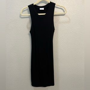 Black tank dress